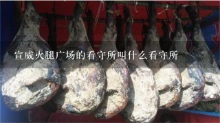 宣威火腿广场的看守所叫什么看守所 宣威火腿广场的看守所叫什么看守所
