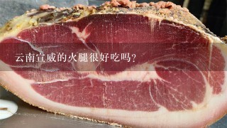 云南宣威的火腿很好吃吗? 云南宣威的火腿很好吃吗?