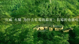 宣威 火腿 为什么长霉的最好？长霉的也能吃？