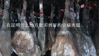 在昆明什么地方能买到好的宣威火腿. 在昆明什么地方能买到好的宣威火腿.
