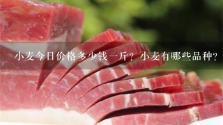 小麦今日价格多少钱1斤?小麦有哪些品种? 小麦今日价格多少钱1斤?小麦有哪些品种?