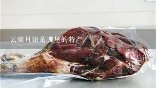 云腿月饼是哪里的特产 云腿月饼是哪里的特产