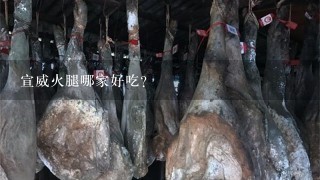 宣威火腿哪家好吃? 宣威火腿哪家好吃?
