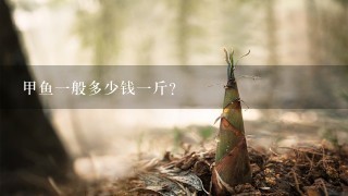 甲鱼1般多少钱1斤? 甲鱼1般多少钱1斤?