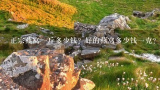 正宗燕窝1斤多少钱?好的燕窝多少钱1克? 正宗燕窝1斤多少钱?好的燕窝多少钱1克?