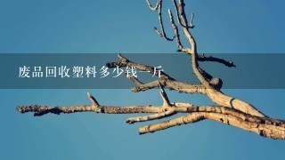 废品回收塑料多少钱1斤 废品回收塑料多少钱1斤