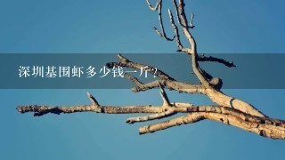 深圳基围虾多少钱1斤? 深圳基围虾多少钱1斤?