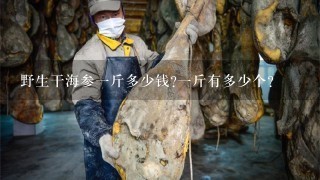 野生干海参1斤多少钱?1斤有多少个? 野生干海参1斤多少钱?1斤有多少个?