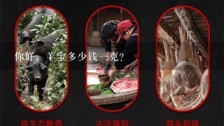 你好,羊宝多少钱1克? 你好,羊宝多少钱1克?