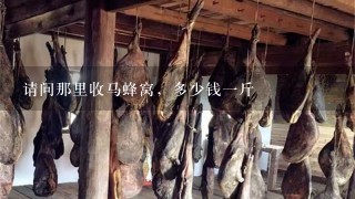请问那里收马蜂窝,多少钱1斤 请问那里收马蜂窝,多少钱1斤