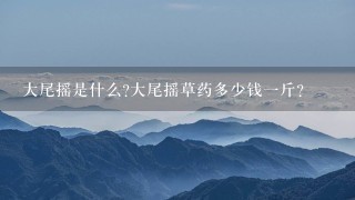 大尾摇是什么?大尾摇草药多少钱1斤? 大尾摇是什么?大尾摇草药多少钱1斤?