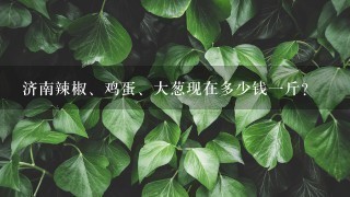 济南辣椒、鸡蛋、大葱现在多少钱1斤? 济南辣椒、鸡蛋、大葱现在多少钱1斤?