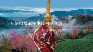 1斤胡椒根泡多少斤白酒合适? 1斤胡椒根泡多少斤白酒合适?