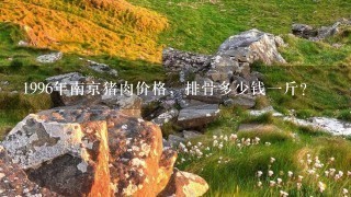 1996年南京猪肉价格,排骨多少钱1斤? 1996年南京猪肉价格,排骨多少钱1斤?