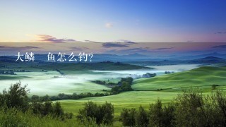 大鳞鲃鱼怎么钓? 大鳞鲃鱼怎么钓?