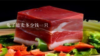 兔子能卖多少钱1只 兔子能卖多少钱1只