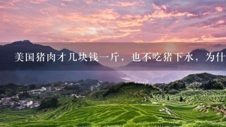 美国猪肉才几块钱1斤,也不吃猪下水,为什么我们不 美国猪肉才几块钱1斤,也不吃猪下水,为什么我们不