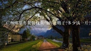 广州哪里有卖装枕头用的决明子?多少钱1斤? 广州哪里有卖装枕头用的决明子?多少钱1斤?