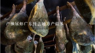 产懒尿虾广东什么地方产最多 产懒尿虾广东什么地方产最多