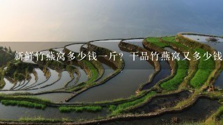 新鲜竹燕窝多少钱1斤?干品竹燕窝又多少钱1斤? 新鲜竹燕窝多少钱1斤?干品竹燕窝又多少钱1斤?