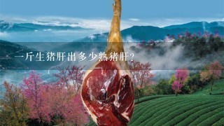 1斤生猪肝出多少熟猪肝? 1斤生猪肝出多少熟猪肝?
