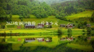 2023废铜回收价1斤多少元 2023废铜回收价1斤多少元