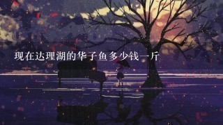 现在达理湖的华子鱼多少钱1斤 现在达理湖的华子鱼多少钱1斤