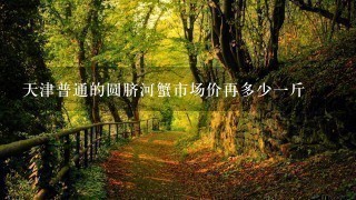 天津普通的圆脐河蟹市场价再多少1斤 天津普通的圆脐河蟹市场价再多少1斤