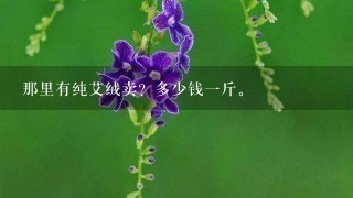 那里有纯艾绒卖?多少钱1斤。 那里有纯艾绒卖?多少钱1斤。