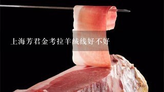 上海芳君金考拉羊绒线好不好 上海芳君金考拉羊绒线好不好