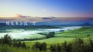 桂皮多少钱1斤 桂皮多少钱1斤