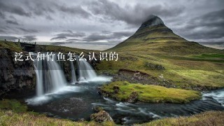 泛式和竹鱼怎么认识的 泛式和竹鱼怎么认识的