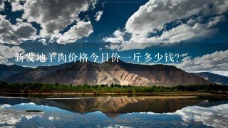 新发地羊肉价格今日价1斤多少钱? 新发地羊肉价格今日价1斤多少钱?