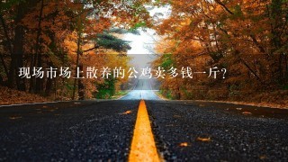现场市场上散养的公鸡卖多钱1斤? 现场市场上散养的公鸡卖多钱1斤?