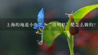 上海的地道小吃之1“崇明糕”是怎么做的? 上海的地道小吃之1“崇明糕”是怎么做的?