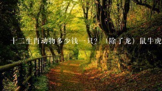 十2生肖动物多少钱1只?(除了龙)鼠牛虎兔蛇马羊 十2生肖动物多少钱1只?(除了龙)鼠牛虎兔蛇马羊