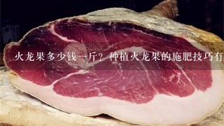 火龙果多少钱1斤?种植火龙果的施肥技巧有哪些? 火龙果多少钱1斤?种植火龙果的施肥技巧有哪些?