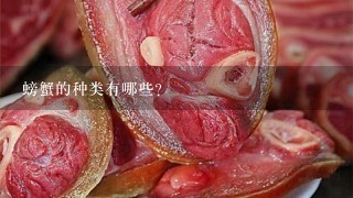 螃蟹的种类有哪些? 螃蟹的种类有哪些?