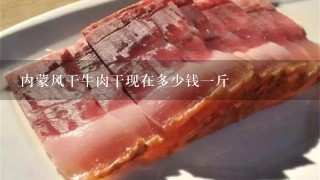 内蒙风干牛肉干现在多少钱1斤 内蒙风干牛肉干现在多少钱1斤
