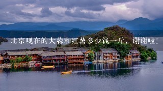 北京现在的大蒜和红薯多少钱1斤,谢谢啦! 北京现在的大蒜和红薯多少钱1斤,谢谢啦!