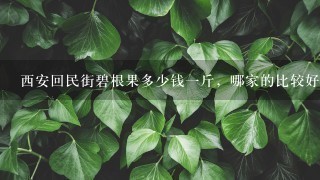 西安回民街碧根果多少钱1斤,哪家的比较好,谢谢 西安回民街碧根果多少钱1斤,哪家的比较好,谢谢