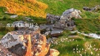 废泡沫能做什么 废泡沫能做什么