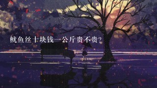 鱿鱼丝十块钱1公斤贵不贵? 鱿鱼丝十块钱1公斤贵不贵?