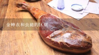 金蝉衣和虫褪的区别 金蝉衣和虫褪的区别