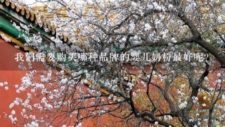 我们需要购买哪种品牌的婴儿奶粉最好呢?