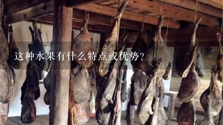 这种水果有什么特点或优势?