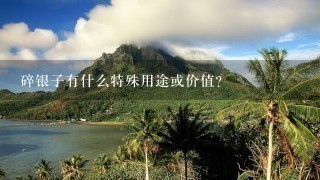 碎银子有什么特殊用途或价值?